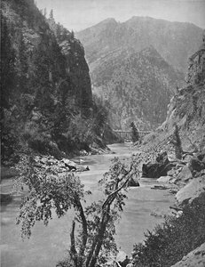 Black Canyon do Gunnison, Col., c1897. de Unbekannt