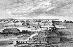 Blagovyeshchensk, Sibéria, Rússia, 1895 de Unbekannt