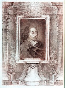 Blaise Pascal, matemático, físico e filósofo francês, c 1650 de Unbekannt