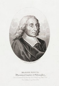 Blaise Pascal, matemático, físico e teólogo francês, c 1660 de Unbekannt
