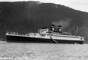 Navio de cruzeiro Blue Star Line SS Arandora Star, Noruega, c1927-c1939 de Unbekannt