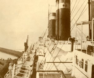 Convés de barco do Leviatã., C1930. de Unbekannt