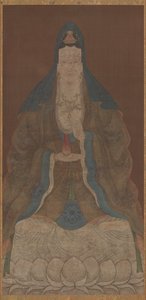 Bodhisattva Avalokiteshvara Guanyin com vaso e galho de salgueiro, dinastia Ming, 1368-1644. de Unbekannt