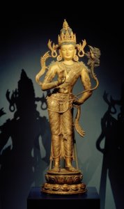 Bodhisattva Maitreya - escultura, 11 a 12 Século de Unbekannt