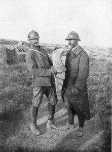 Blindagem das tropas alemãs Sturmtruppen Storm, Verdun, 1917, 1926 de Unbekannt