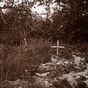 Corpo do soldado alemão, Ablain-Saint-Nazaire, norte da França, c1914-c1918. de Unbekannt