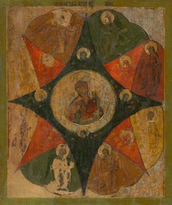 A Mãe de Deus Neopalimaya Kupina de Unbekannt