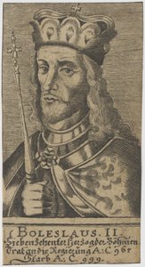 Boleslaus II, o Piedoso, Duque da Boêmia. de Unbekannt