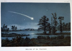 Bolide e seu trem, 1870 de Unbekannt