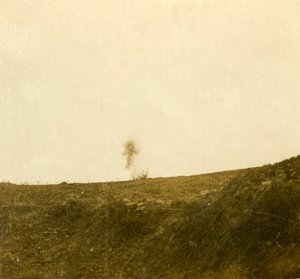 Explosão de bomba, c1914-c1918 de Unbekannt