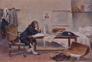 Bonaparte em Auxonne, 1788, 1896. de Unbekannt