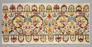 Faixa de fronteira de uma saia, 1600 - 1700. de Unbekannt