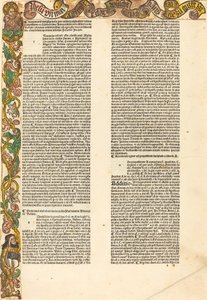 Fronteira de um almanaque, c. 1489. de Unbekannt