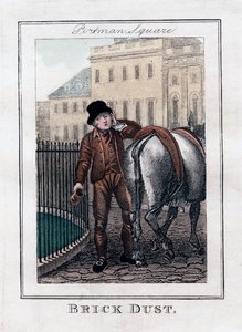 Brick Dust, Portman Square, Londres, 1805 de Unbekannt