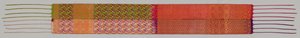 Faixa nupcial do casamento, 1800s. de Unbekannt
