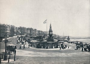 Brighton - Entrada para o aquário, mostrando o Chain Pier, 1895 de Unbekannt