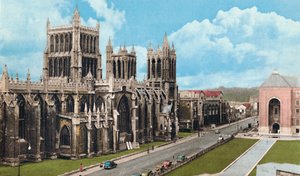 Catedral de Bristol, c1940s de Unbekannt