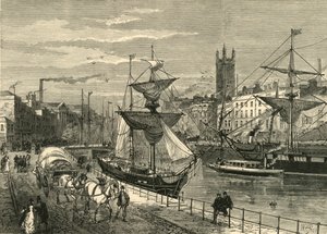 Bristol, de St. Augustines Quay, 1898. de Unbekannt