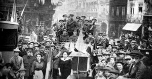 Força Expedicionária Britânica em Rouen, França, Primeira Guerra Mundial, 1914 de Unbekannt
