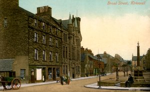 Broad Street, Kirkwall, Orkney, Escócia, século XX de Unbekannt