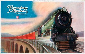 Broadway Limited, Estrada de ferro da Pensilvânia, 1927 de Unbekannt
