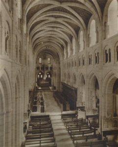 Buckfast Abbey Church Interior, final do século XIX-início do século XX de Unbekannt
