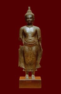 Buddha Khmer art, Camboja, 14º ano. de Unbekannt