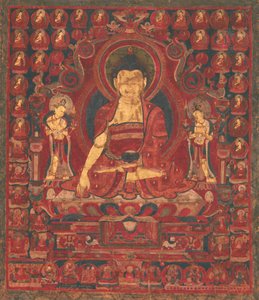 Buda Shakyamuni como Senhor dos Munis, meados do século XVII. de Unbekannt