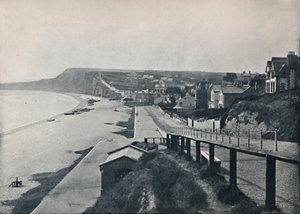 Budleigh Salterton - Vista Geral do Vale, 1895 de Unbekannt