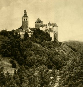 Castelo Schlaining, Burgenland, Áustria, c1935. de Unbekannt