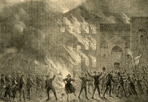 Queima de Newgate, 1780, c1872. de Unbekannt