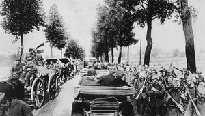 Estrada movimentada, Primeira Guerra Mundial, 1915 de Unbekannt