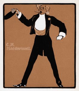CH MacDermott 1845-1901, estrela do music hall, final do século XIX de Unbekannt