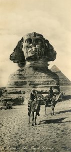 Cairo - A Grande Esfinge, c1918-c1939. de Unbekannt