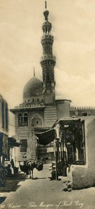 Cairo - a mesquita de Kait Bey, c1918-c1939. de Unbekannt