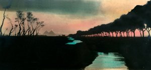 Cairo: Estrada para as pirâmides, c1918-c1939. de Unbekannt
