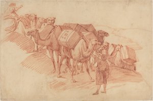 Caravana de Camelos. de Unbekannt