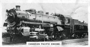 Motor de passageiros do Pacífico canadense, Canadá, c1920s de Unbekannt