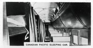 Carro de dormir do Pacífico canadense, Canadá, c1920s de Unbekannt