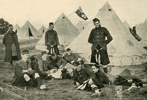 Soldados canadenses, Primeira Guerra Mundial, 1914, c1920. de Unbekannt
