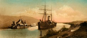 Curva do canal de Suez - Tussun, c1918-c1939. de Unbekannt