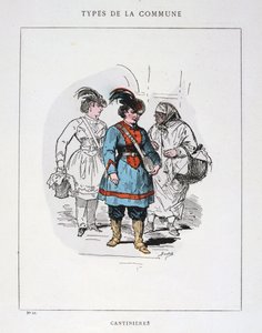 Cantinieres, Comuna de Paris, 1871. de Unbekannt