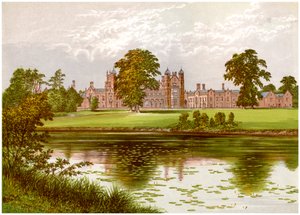 Capesthorne, Cheshire, casa da família Davenport, c1880 de Unbekannt