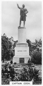 Estátua do Capitão Cooks, Austrália, 1928 de Unbekannt