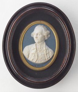 Medalhão de retrato do capitão James Cook Wedgwood, ca 1776 de Unbekannt