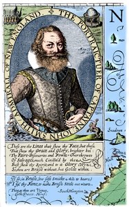 Capitão John Smith, colonizador da Virgínia, 1624, 1893. de Unbekannt