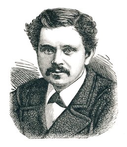 Capitão Paul Boyton, 1848-1924, inventor do traje de imersão, 1893 de Unbekannt