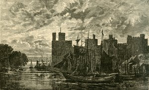 Castelo de Carnarvon, 1898. de Unbekannt