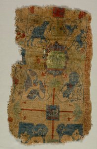 Fragmento de Carpete, c. 1400s. de Unbekannt