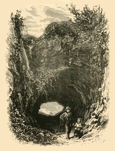 Caverna na baía de Pegwell, 1898. de Unbekannt